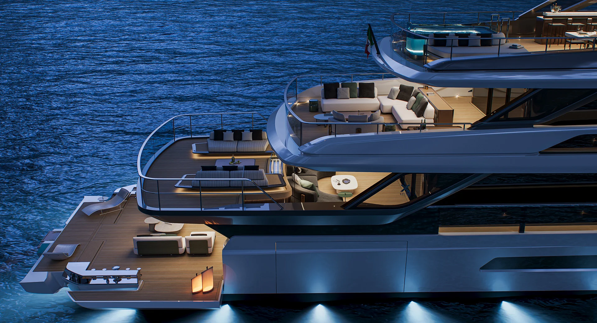 Extra yachts X130 Triplex — photo 9