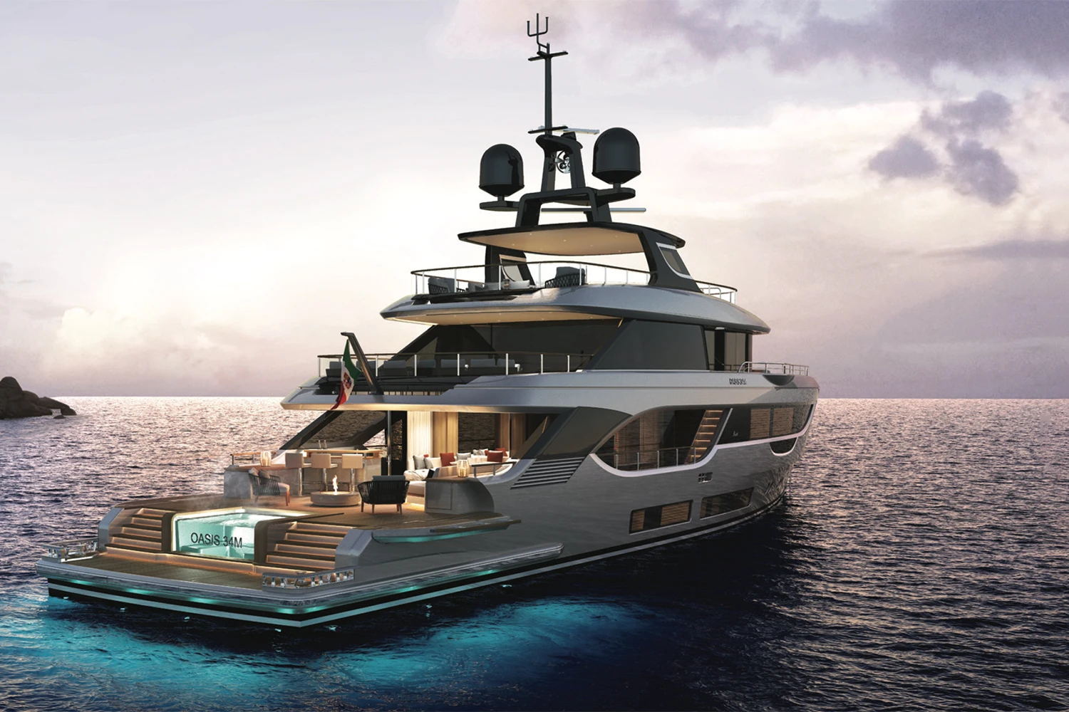 Benetti Oasis 34M — photo 2