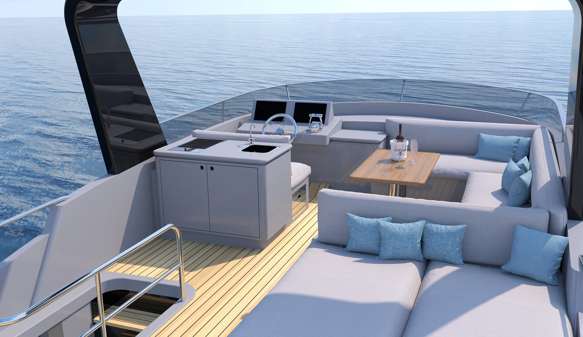 Boarnstream Boarncruiser 53 Ocean – Flybridge — photo 4