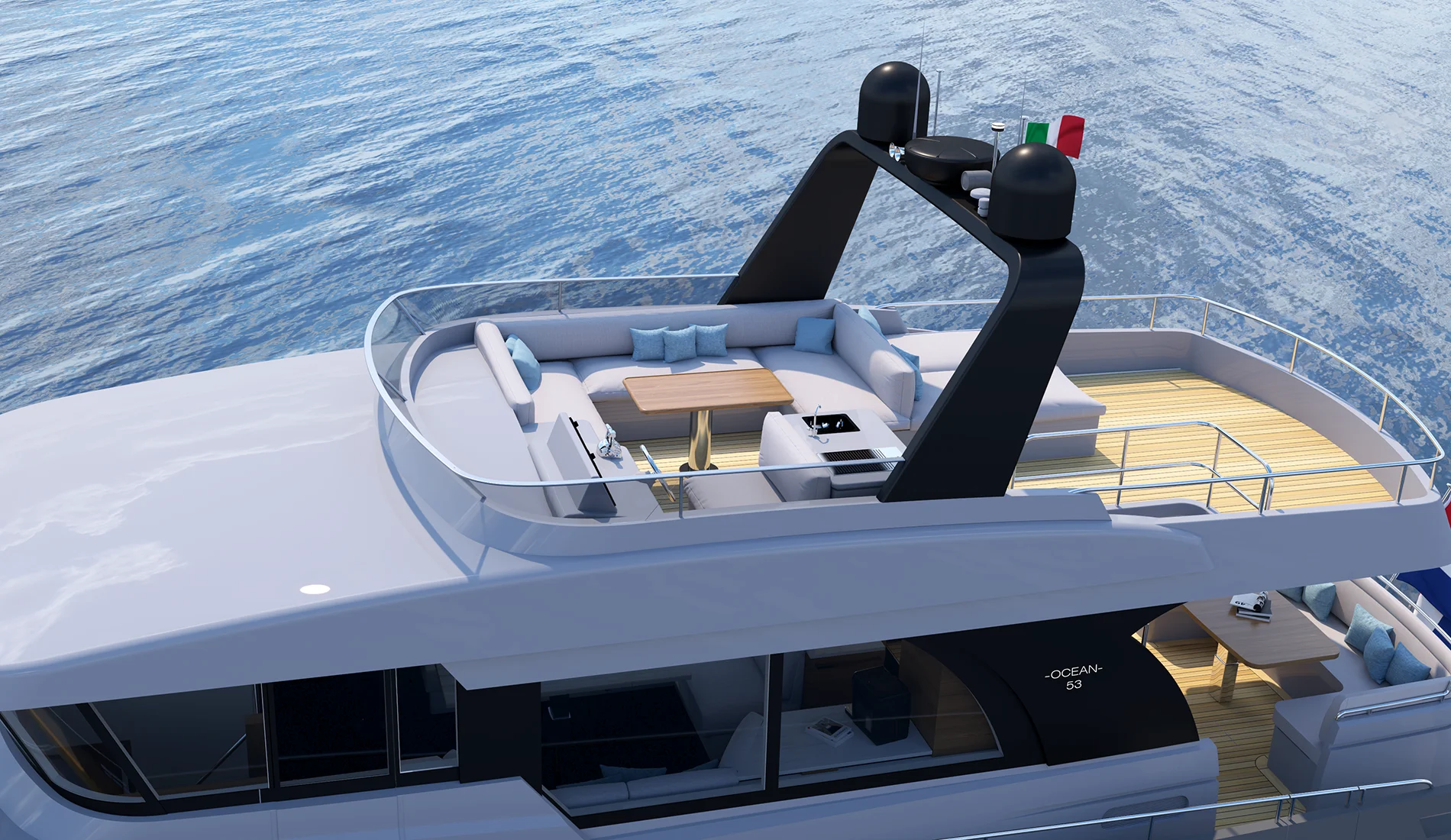 Boarnstream Boarncruiser 53 Ocean – Flybridge — photo 8