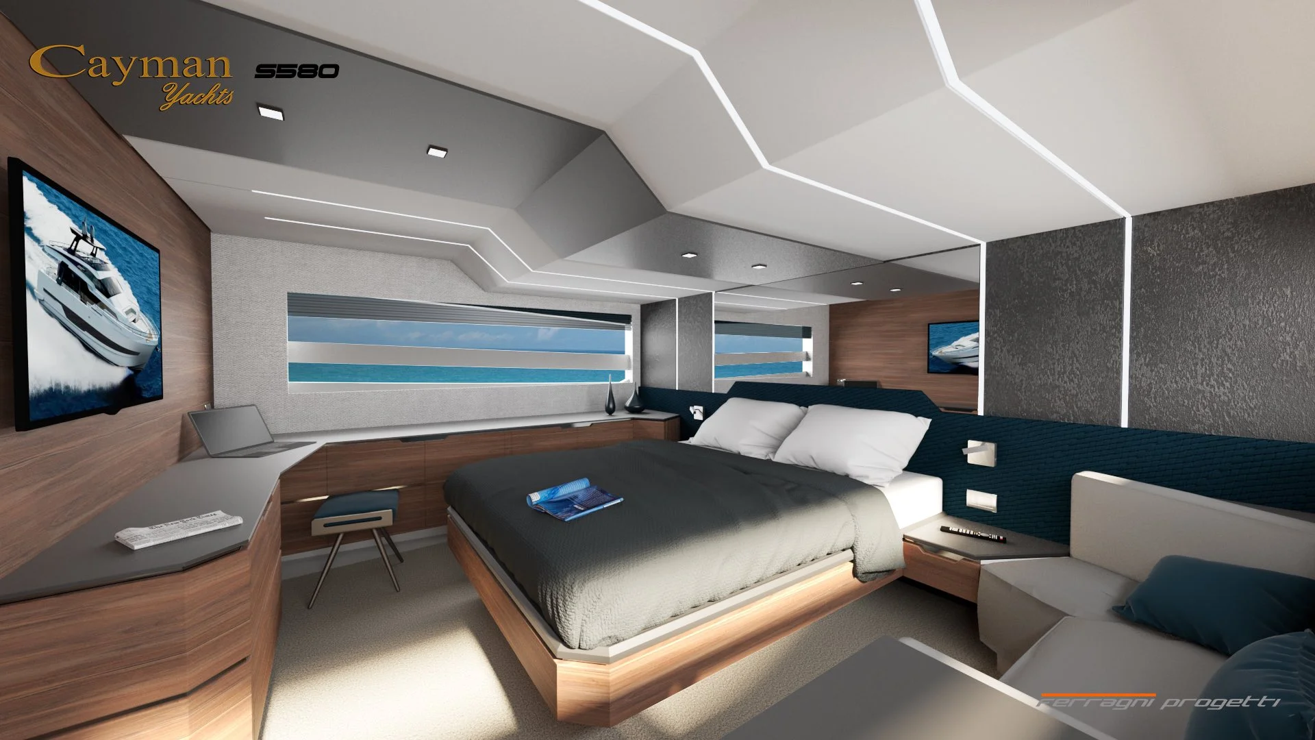 Cayman Yachts S580 Project — photo 2