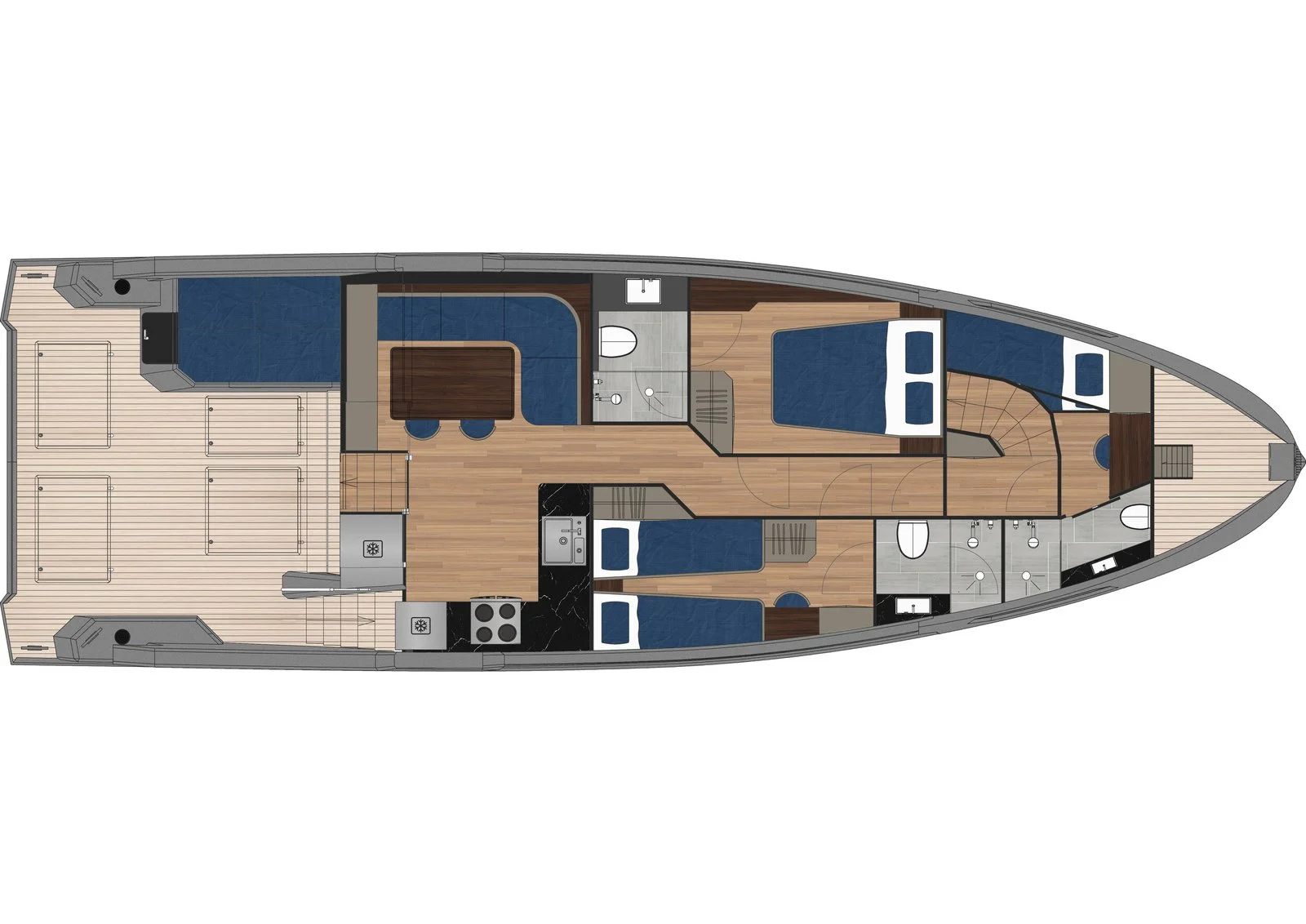 Alva Yachts Eco Cruise 50 — photo 4