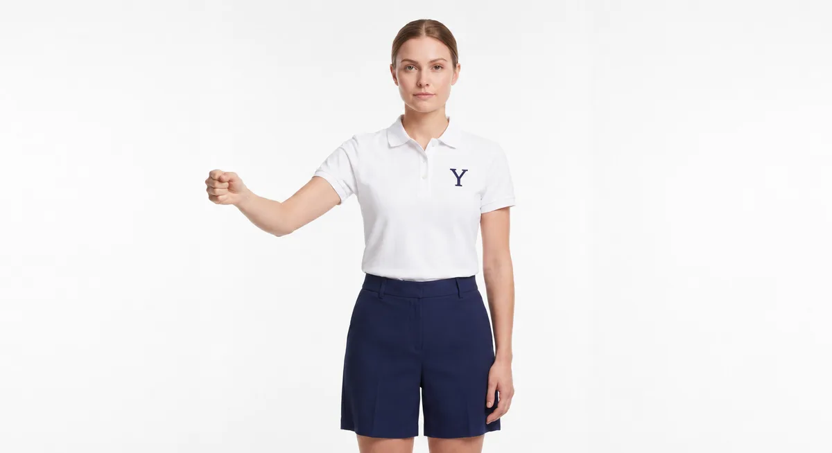 Gennaker halyard in American Sign Language