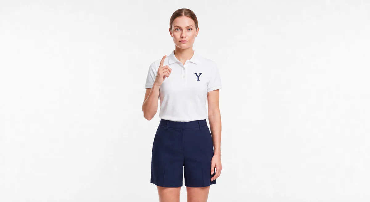 Figure-eight on a bight in American Sign Language
