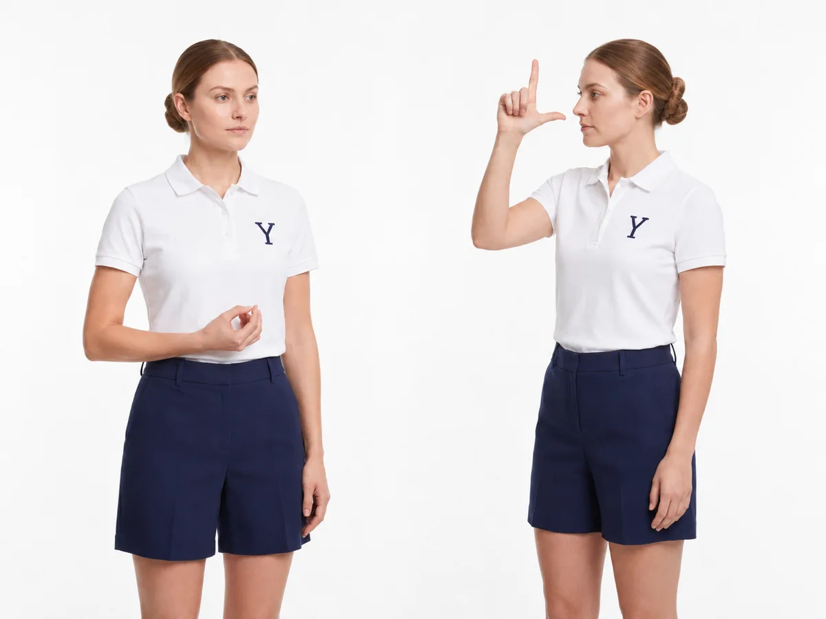 Ease fully in American Sign Language
