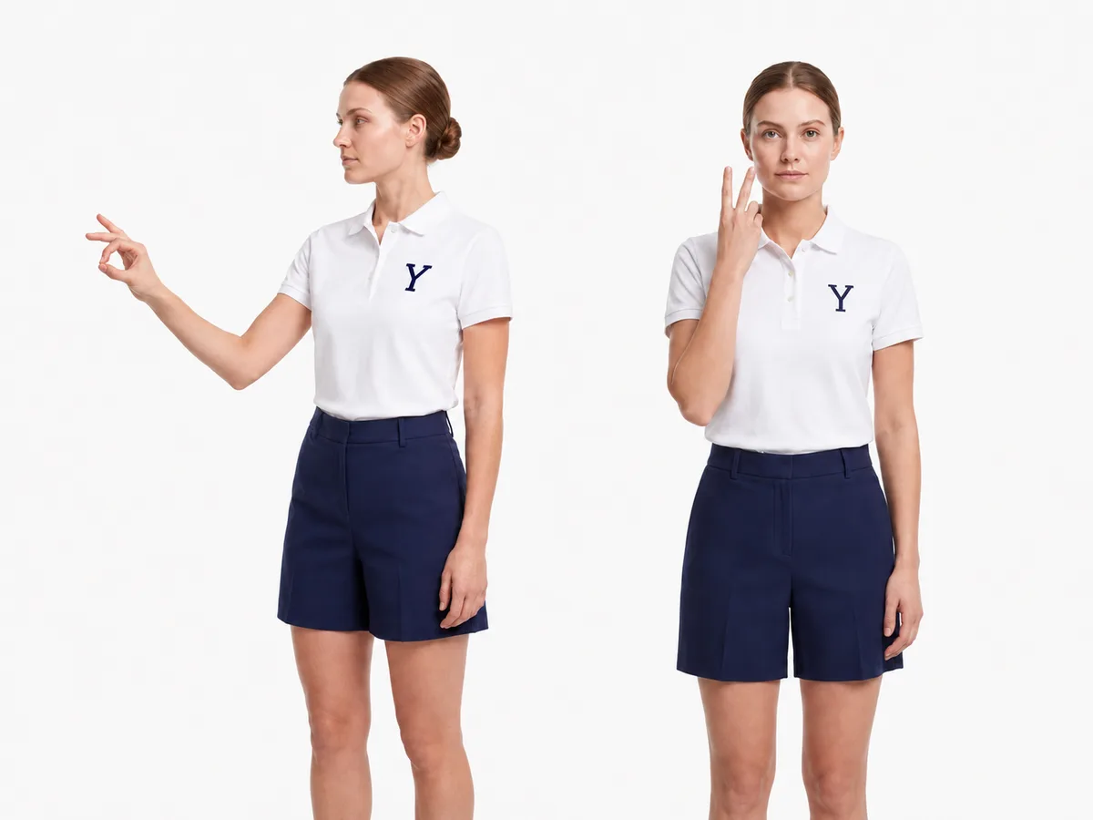 Close-hauled in American Sign Language