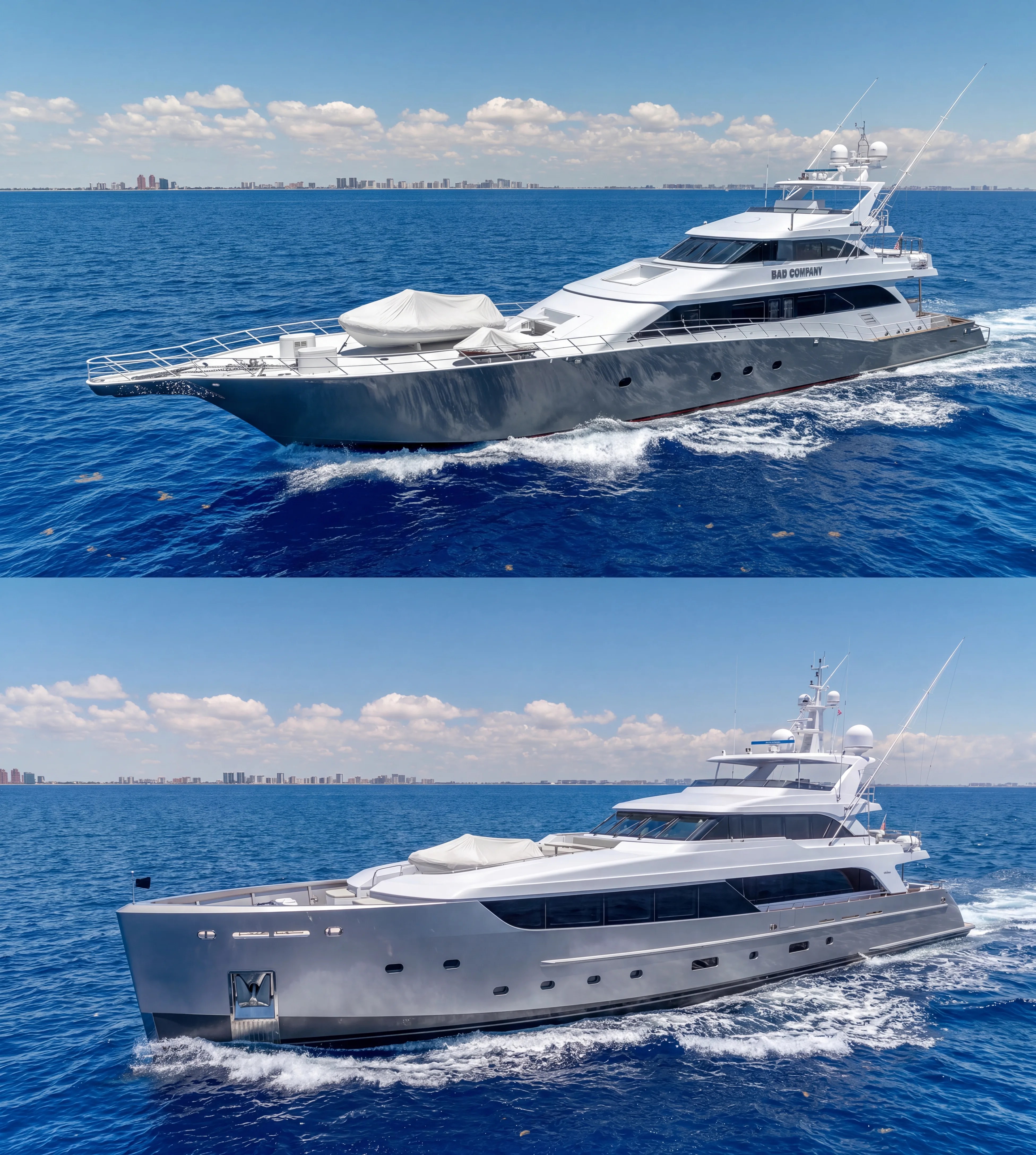 A yacht's deck at dusk — the character worth preserving